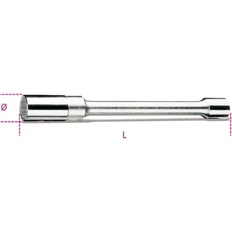 Clé à douille pour bougies d'allumage longue 1/2 bêta 956l - 16