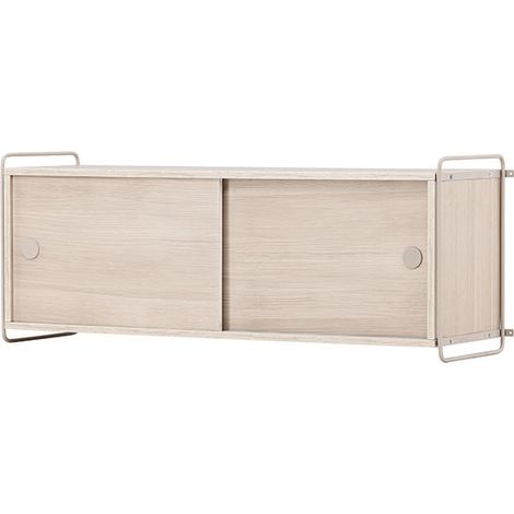 Parly Sideboard Wandschrank 2 Türen whitewash.