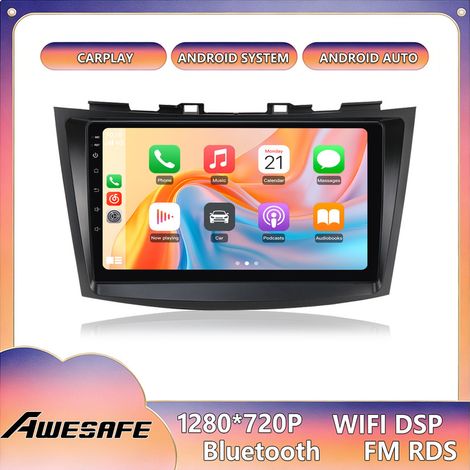 AWESAFE Autoradio Android 13 per Suzuki Swift (2011-2017) 4GB+64GB 9'' Schermo Touch CarPlay Android Auto GPS Bluetooth (1/5)