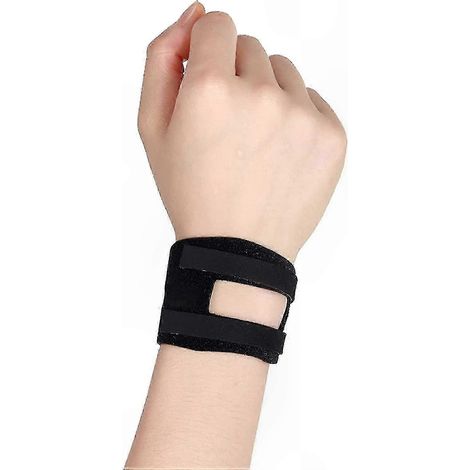 Support de poignet soulageant la douleur et améliorant le confort - réglable, adapté aux problèmes du complexe fibrocartilagineux triangulaire (TFCC) et de l'ulna. (1/4)
