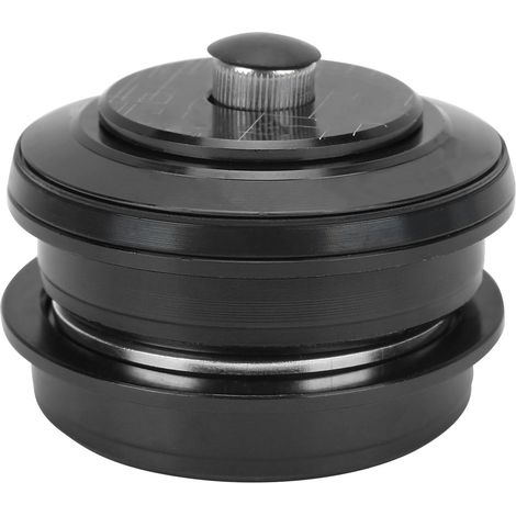 Mountainbike-Vorderradgabel-Steuersatz 44 mm Ahead-Steuersatz aus Aluminiumlegierung, schwarz (1/5)