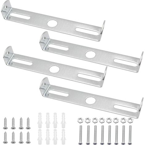 4 Pièces Plaque de Suspension pour Plafonnier 105mm Plafond Pendentif Support de Lumière avec Vis Accessoires pour Bureau À Domicile Plafond Éclairage (1/5)