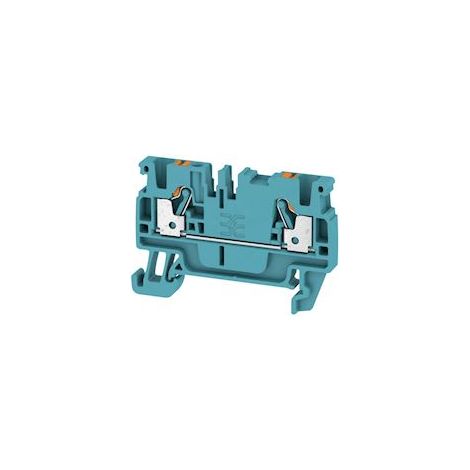 WEIDMÜLLER A2C 1521880000 LOT DE 100 BORNES DE PASSAGE 2,5 BL BLEU