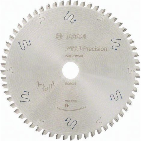 Bosch Kreissägeblatt Top Precision Best for Wood, 305 x 30 x 2,3 mm, 72 Zähne