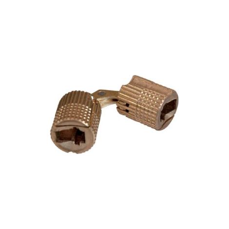 24PZ CERNIERA INVISIBILE IN OTTONE, DIAMETRO 14 MM