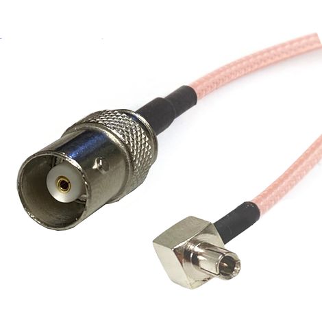 Cavo di collegamento TS9 / presa BNC RG316 da 15 cm (1/2)