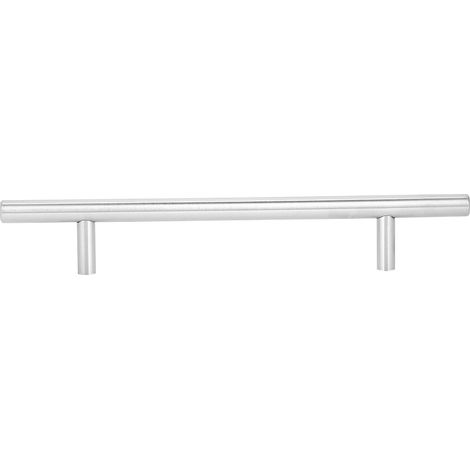 Poignée de meuble en acier inoxydable, tirage en T pour porte de cuisine et placard, 200mm, poignée de tiroir moderne, quincaillerie robuste, lot de 2. (1/5)