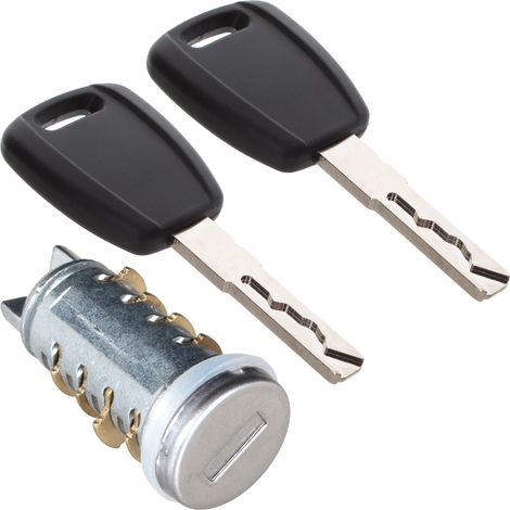 Inserto serratura maniglia porta posteriore Fiat Doblo I 01-10 + set di 2 chiavi (1/2)