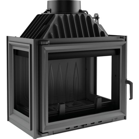 Insert cheminée MAJA 8 KW 3 côtés vitrés (1/2)
