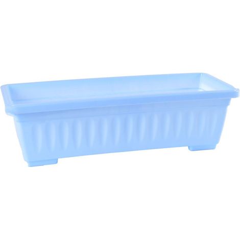 1 bac de plantation rectangulaire, pour herbes aromatiques, avec trous de drainage, adapté balcon et rebord de fenêtre (1/5)