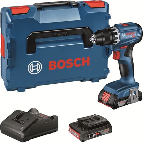 Akku-Bohrschrauber GSR 18V-45, 2 x Akku GBA 18V 3.0Ah in L-BOXX (1/5)