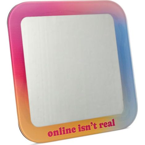 Table Mirror. Makeup Mirror. Decorative Wall Mounted Mirror with Pattern. Small Table Mirror (Gradient) (1/5)