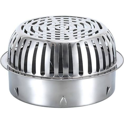 Crapaudine Gouttière 150mm, Filtre Anti-Feuilles pour Siphon Sol Extérieur Aucunely (1/5)
