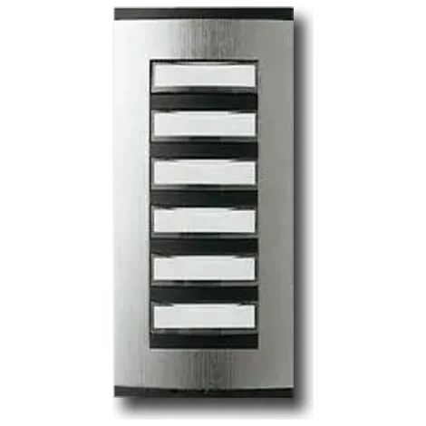 came bpt plaque clavier à encastrer série thangram hpp/6 st 60090300 (1/3)