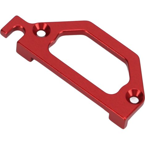 Support de servo en alliage d'aluminium pour voiture RC Traxxas Latrax Teton 1/18 (rouge) (1/5)