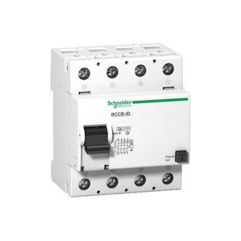 Schneider 16752 Interruttore differenziale RCCB ID - 4P - 40 A - classe B 30 mA