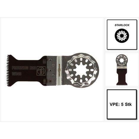 Fein 5x Lame de scie E-Cut Precision Starlock 35 mm - 63502126230 (1/5)