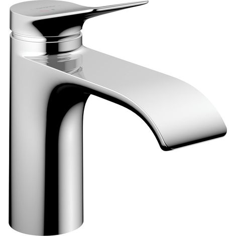 Hansgrohe Vivenis - Waschtischmischer mit Ablauf, EcoSmart, CoolStart, Chrom 75014000 (1/3)
