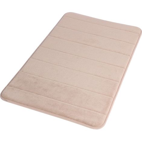 Tappeto memory foam beige 40x60 cm (1/5)
