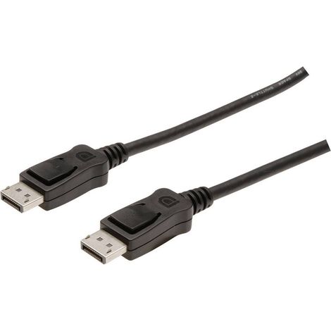 Câble de raccordement Digitus AK-340100-100-S 10.00 m noir X46552 (1/4)