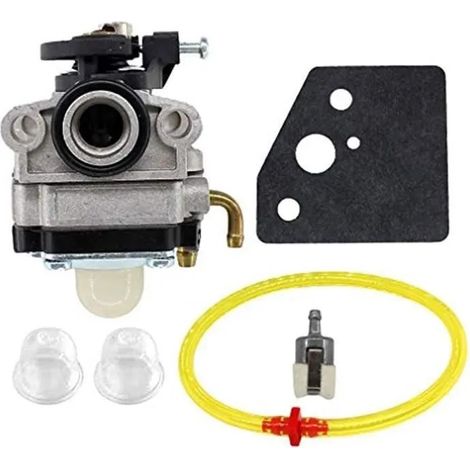 Carburateur avec joint et poire d'amorçage. Compatible avec les motoculteurs/débroussailleuses Mantis GX22, GX31 et FG100.