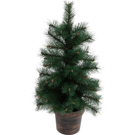 Abete artificiale windy peak h.70cm verde - Atmosphera créateur d'intérieur