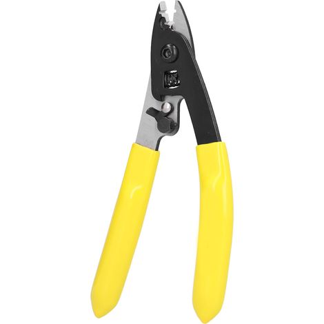 Dénudeur de fils à double trou Sk-141 CFS-2, dénudeur de fibres optiques portable pour électriciens et installateurs (1/5)