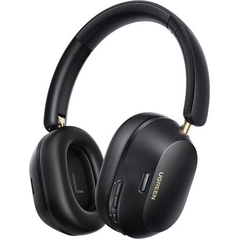 Auriculares inalámbricos Ugreen HiTune Max 5C, cancelación de ruido activa híbrida, Bluetooth 5.4 (negro)