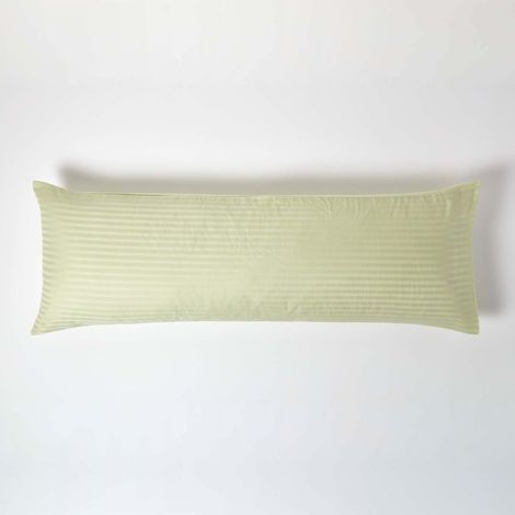 HOMESCAPES Sage Green Egyptian Cotton Ultrasoft Body Pillowcase 330 Thread Count - Sage Green