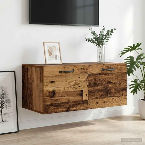 Armadietto a muro A parete Legno antico 80 x 36,5 x 35 cm vidaXL (1/5)