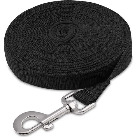 Laisse pour chien - 5 m, longue laisse d'éducation pour chiens, idéale pour les promenades, le camping, l'éducation et la plage. (1/5)