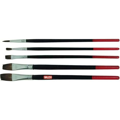 5 pinceaux décoratifs VALEX 1960499 (1/3)