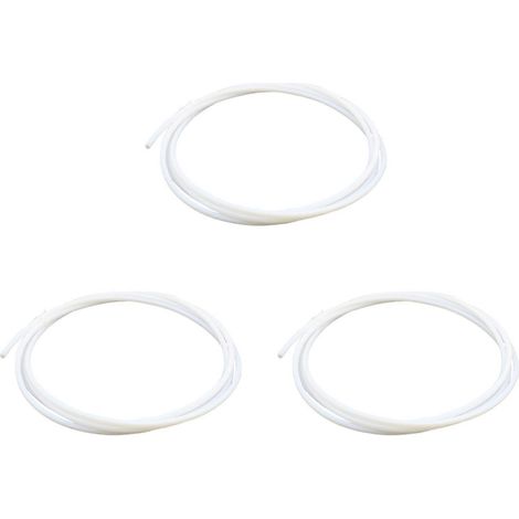 3 tubos Bowden de PTFE de 2 metros (4,0 mm de diámetro exterior/2,0 mm de diámetro interior) y filamento de 1,75 mm para impresora 3D.