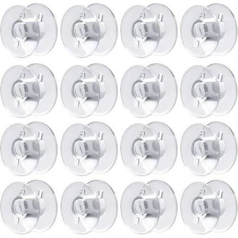 60 Pcs Canette Machine a Coudre Bobines pour Machine à Coudre Canette Plastique Canettes Machine à Coudre pour Brother Singer Kenmore Janome la Plupart des Machines à Coudre (1/5)