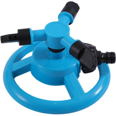 2PCS Lawn Sprinkler Automatic Garden Water Sprinklers Lawn Irrigation System Large Area Coverage Rotation 360 Degree (1/5)