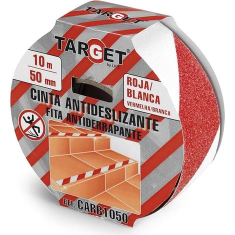 -CAHERSA- CINTA ANTIDESL. ROJA/BLANCA 10X50MM TARGET