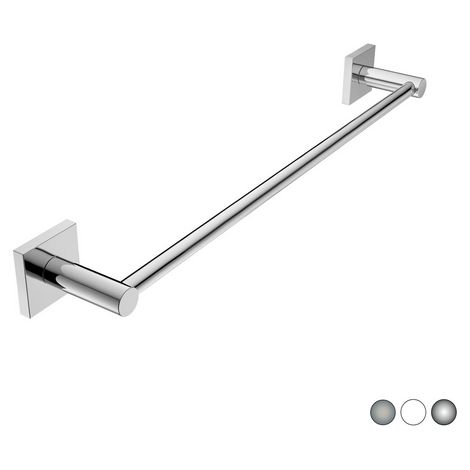 Porta asciugamani mod. hotel maison  Bianco cm 35 x h.5 x 7,4METAF