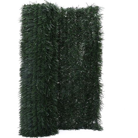 Zelsius Balcony Privacy Screen Fir 300 x 100 cm Cortavientos sin perforar (1/4)