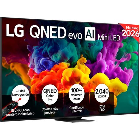 100QNED87B6 2,54 m (100) 4K Ultra HD Smart TV Wifi Negro