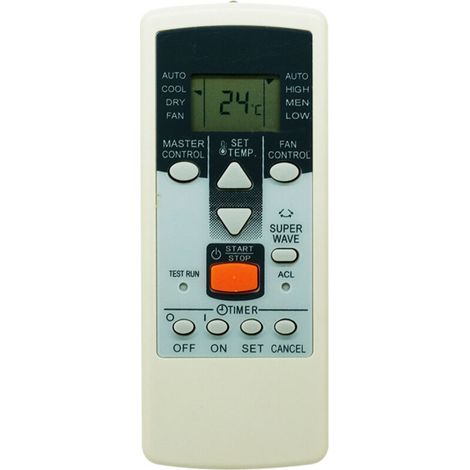 Compatible con el mando a distancia del aire acondicionado Fujitsu GENERAL AR-JE11-Crezuo.