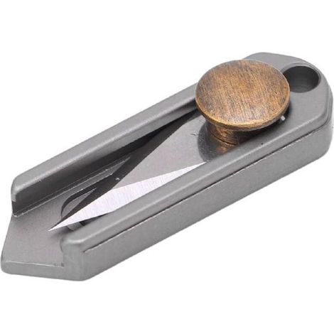 Couteau de poche pliant, mini couteau porte-clés avec fonction anti-salissure pour le camping, démontage rapide, mini couteau coulissant en acier inoxydable (1/4)