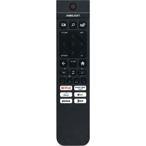 Télécommande TV Compatible avec Philips SRC-3216-11, Rétroéclairée, Sans Configuration (1/5)