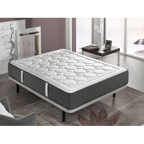 Materasso Singolo 90X190 AIRSYSTEM PRIVILEGE Alto 30 CM, Schiuma HR,Media fermezza (1/3)