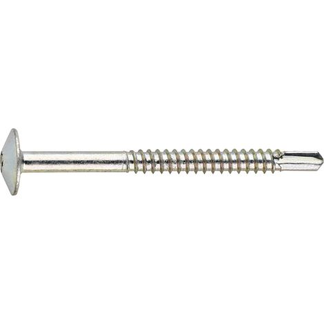 SFS-SPC4/43 Kopplungsschraube 5.5x 55 PH 2 Stahl GS silber mit Bohrspitze