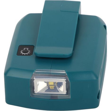 Adaptateur d'alimentation LED USB double avec batterie lithium et convertisseur de charge 14.4‑20V (1/5)