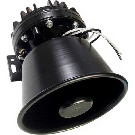 Klaxon automobile 12 V avec aimant intégré et coque en aluminium résistant 400 W (1/5)