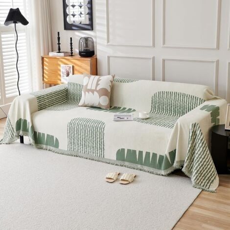 Sofaüberwurf Abstrakte Kunst, Multifunktionaler großer Sofabezug, Reversible Sofa-Decke, Vielseitiger Sofabezug (1/5)