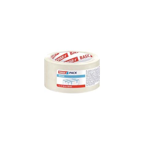 NASTRO IMBALLO PPL TRASPARENTE- - mt.66 x mm.50h. - 36 pezzi TESA