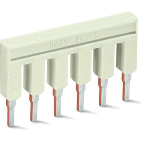 CAME 6X COURANT NOMINAL 24A - CONNECTEUR CROISÉ POUR BORNIER 6-P 2002-406 WAGO