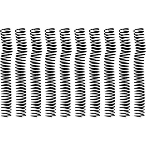 Lot de 10 classeurs à spirale grande capacité, diamètre intérieur 31 mm, 30 trous (1/5)